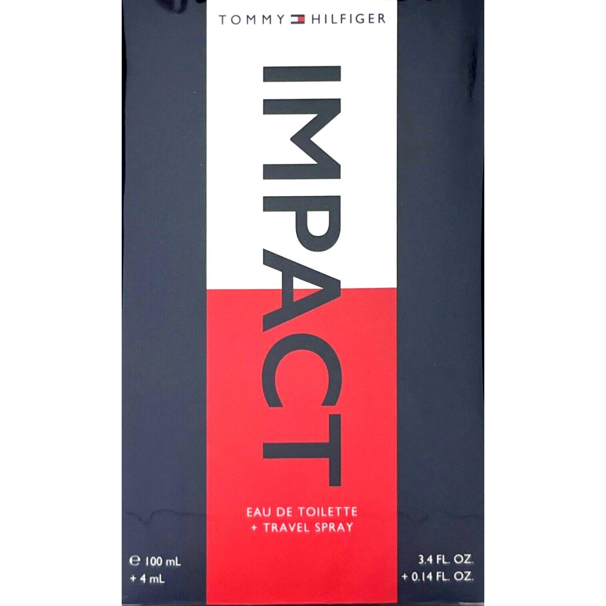 Tommy Hilfiger Impact Eau DE Toilette Spray For Men 3.4 Oz / 100 ml