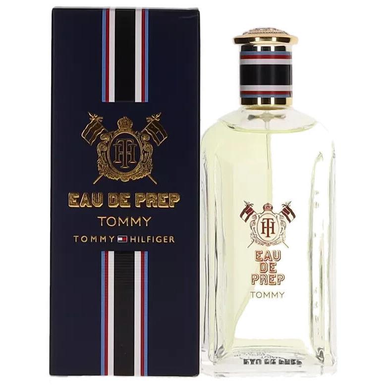 Eau de Prep Tommy By Tommy Hilfiger For Men Edt Cologne Spray 3.4oz