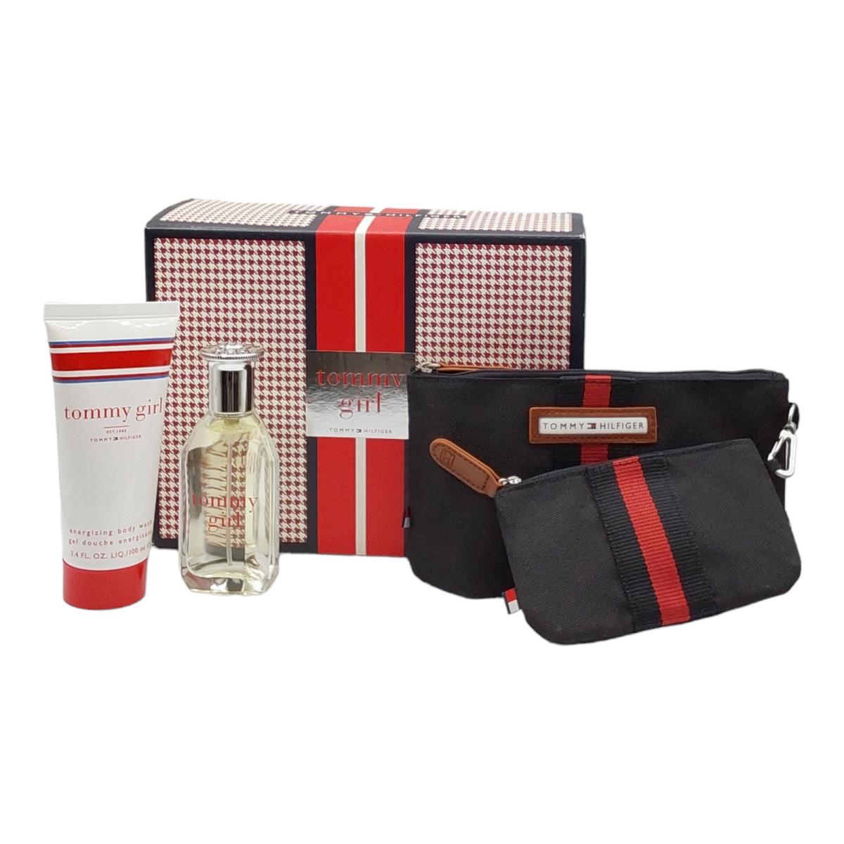 Tommy Hilfiger Tommy Girl Gift Set Edt Spray 1.7 oz Body Wash 3.4 oz with Bag