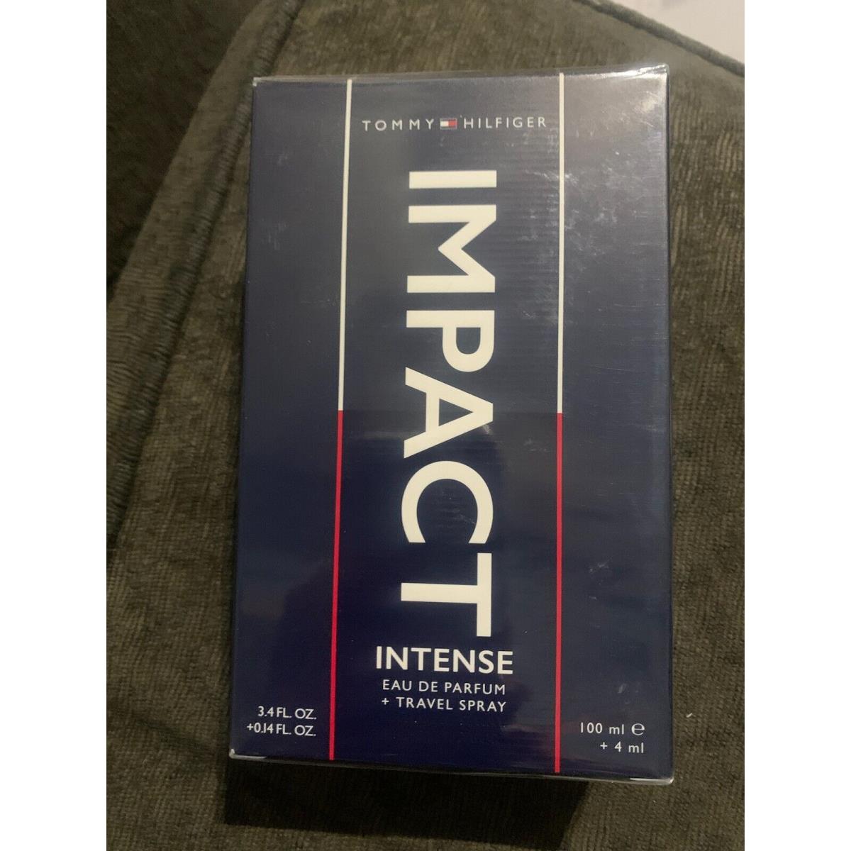 Tommy Hilfiger Impact Intense Men Parfum 3.4oz + .14oz Travel Spray