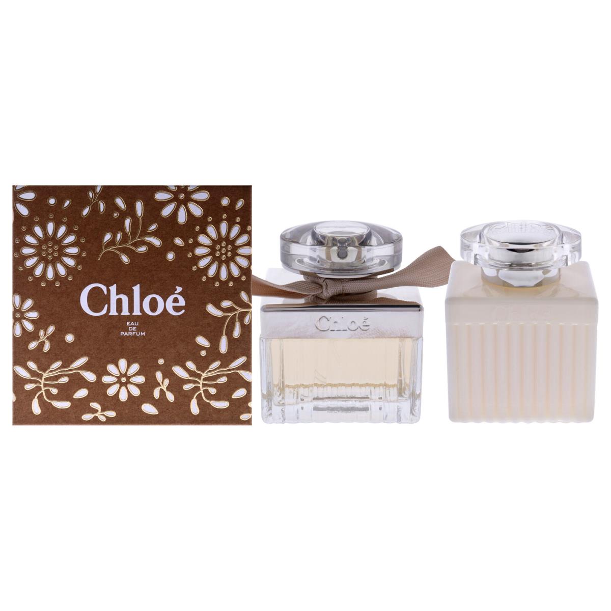 Chloe by Chloe For Women - 2 Pc Gift Set 1.6oz Edp Spray 3.4oz Body Lotion