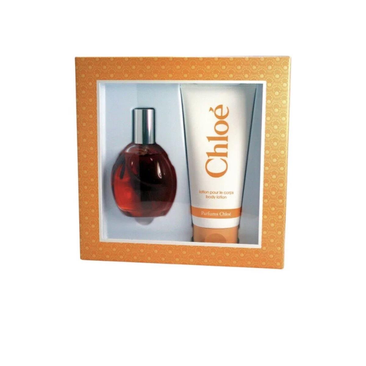 Chloe by Chloe For Women Gift Set: 3 oz Edt Spray + 6.8 oz Body Lotion