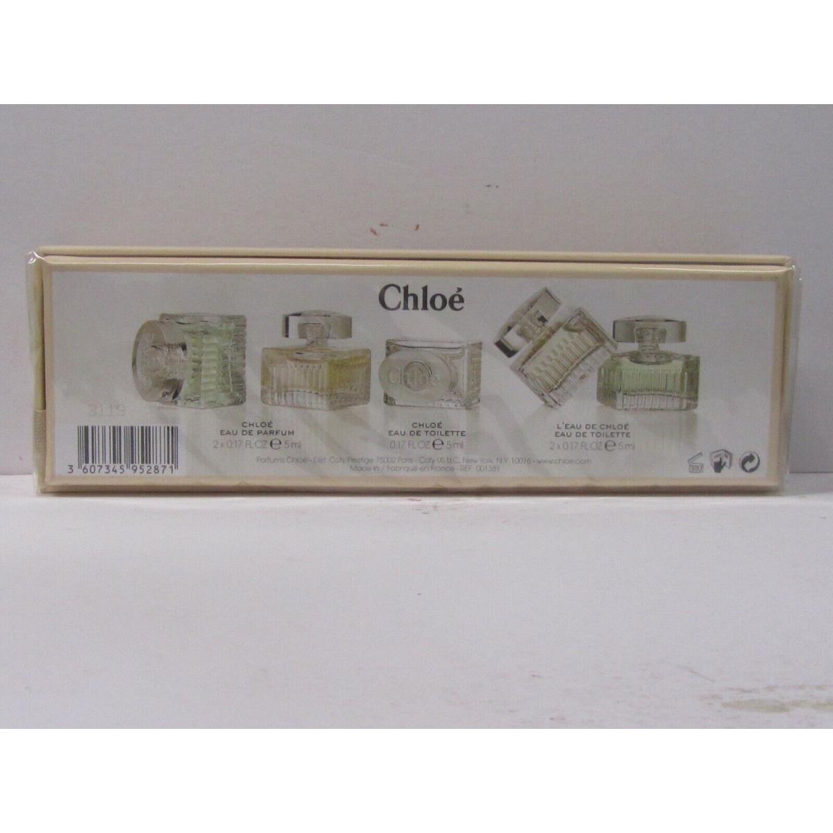 Chloe Parfum de Roses Miniature Collection 5 Pieces Set For Women