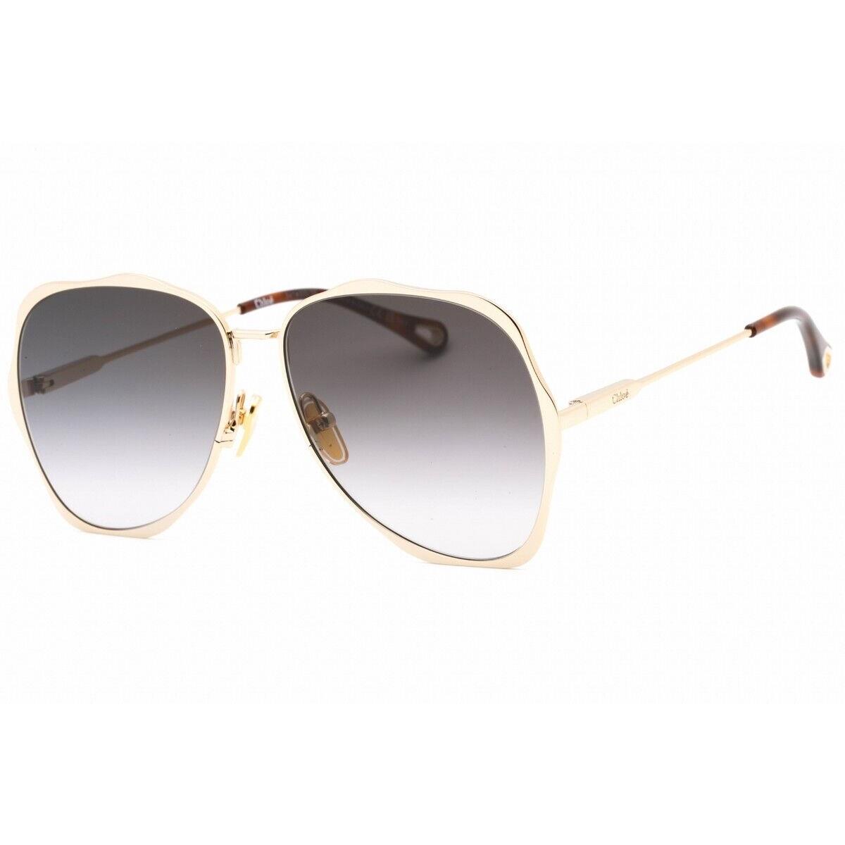 Chloe CH0183S-001-60 Sunglasses Size 60mm 140mm 14mm Gold Women