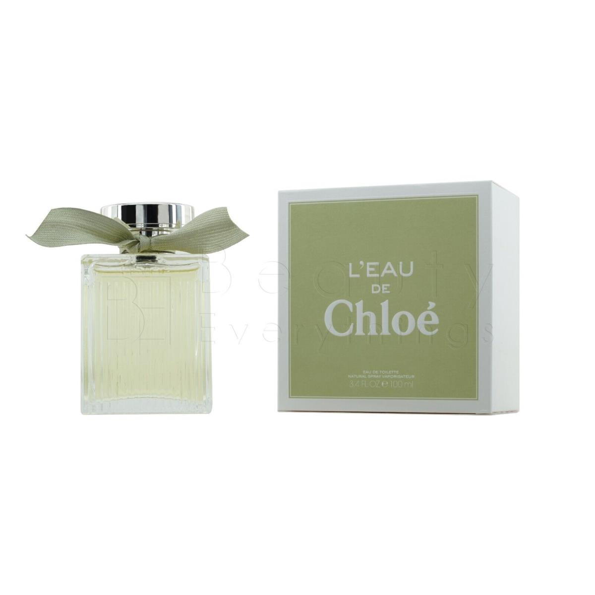 L`eau De Chloe by Chloe 3.4oz / 100ml Eau De Toilette Spray For Women