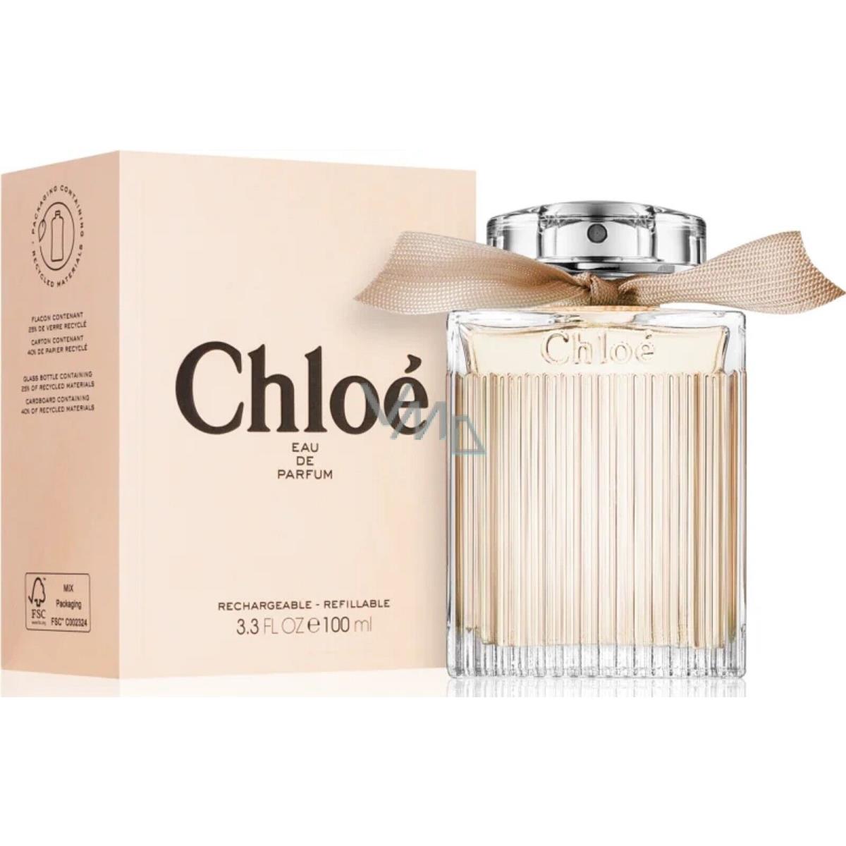 Chloe by Chloe Eau de Parfum Rechargeable Women`s 3.3fl oz/100ml