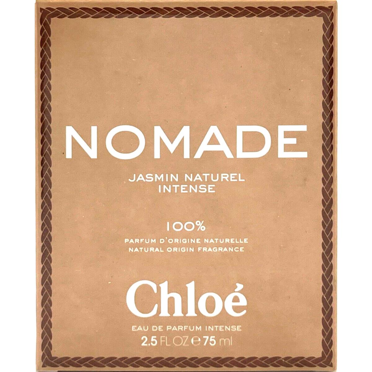 Chloe Nomade Jasmin Naturel Intense Eau DE Parfum Spray Women 2.5 Oz / 75 ml