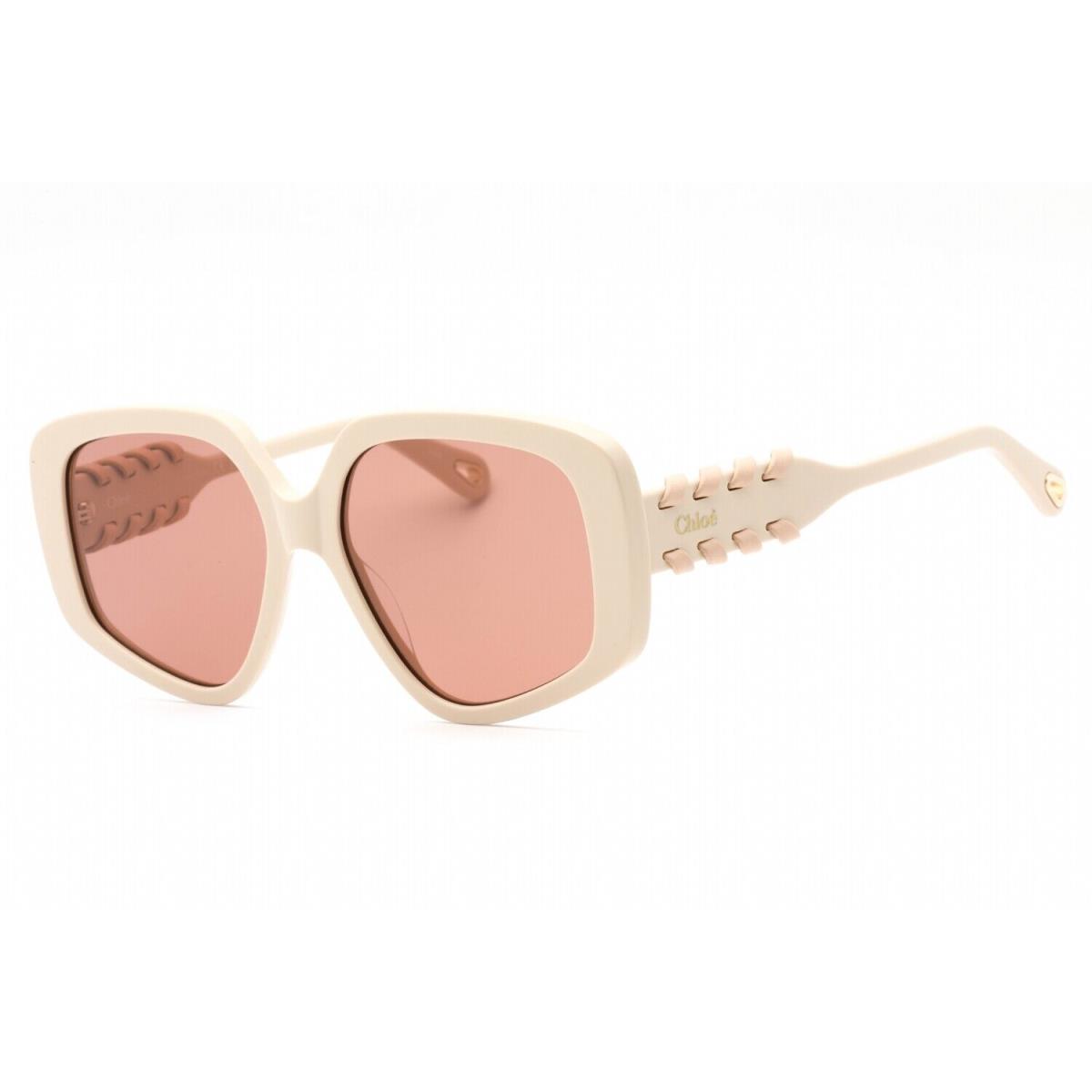 Chloe CH0210S-003 Ivory-ivory Sunglasses