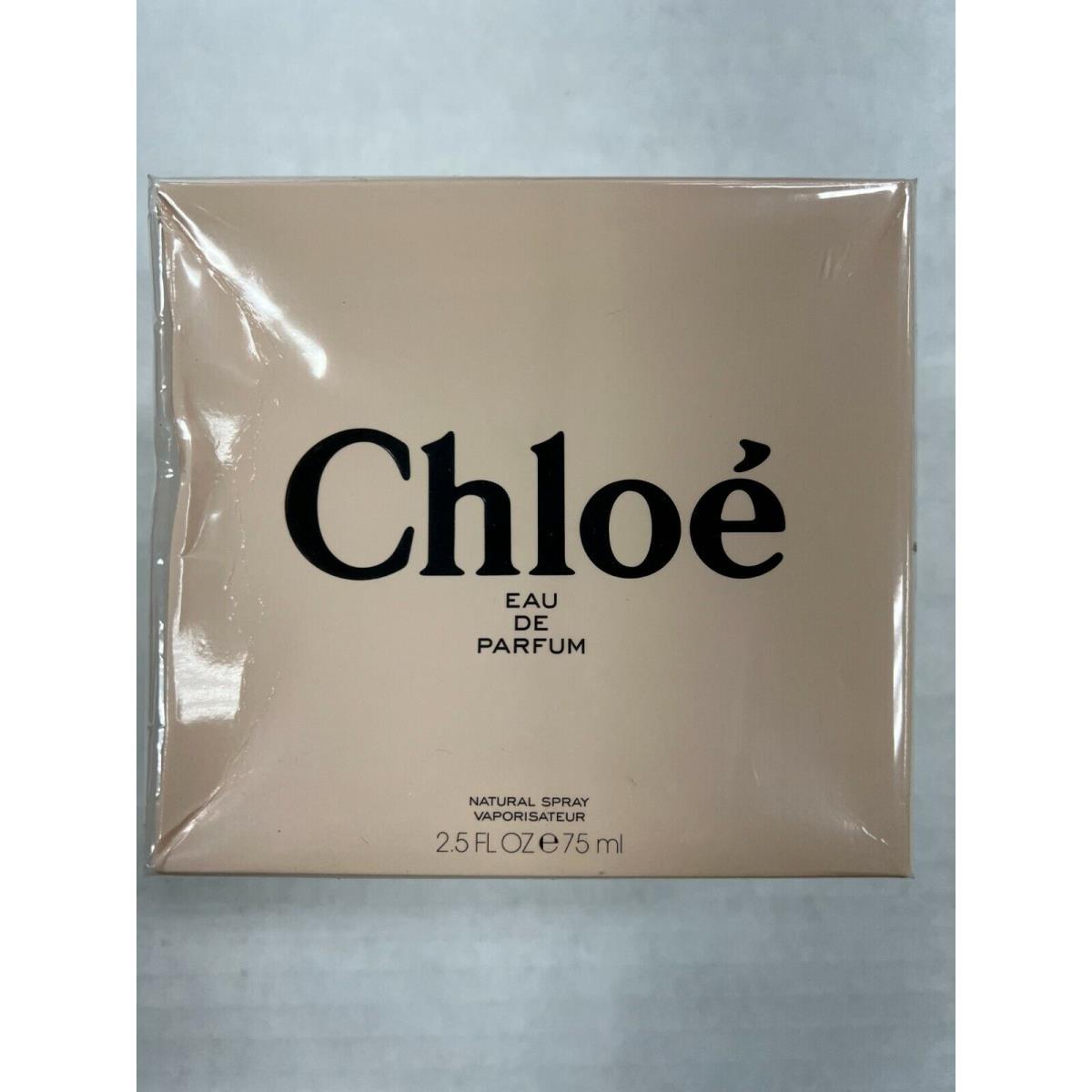 Chloe by Chloe For Women -2.5 oz Edp Spray Same Box Comes- Box Front Dent