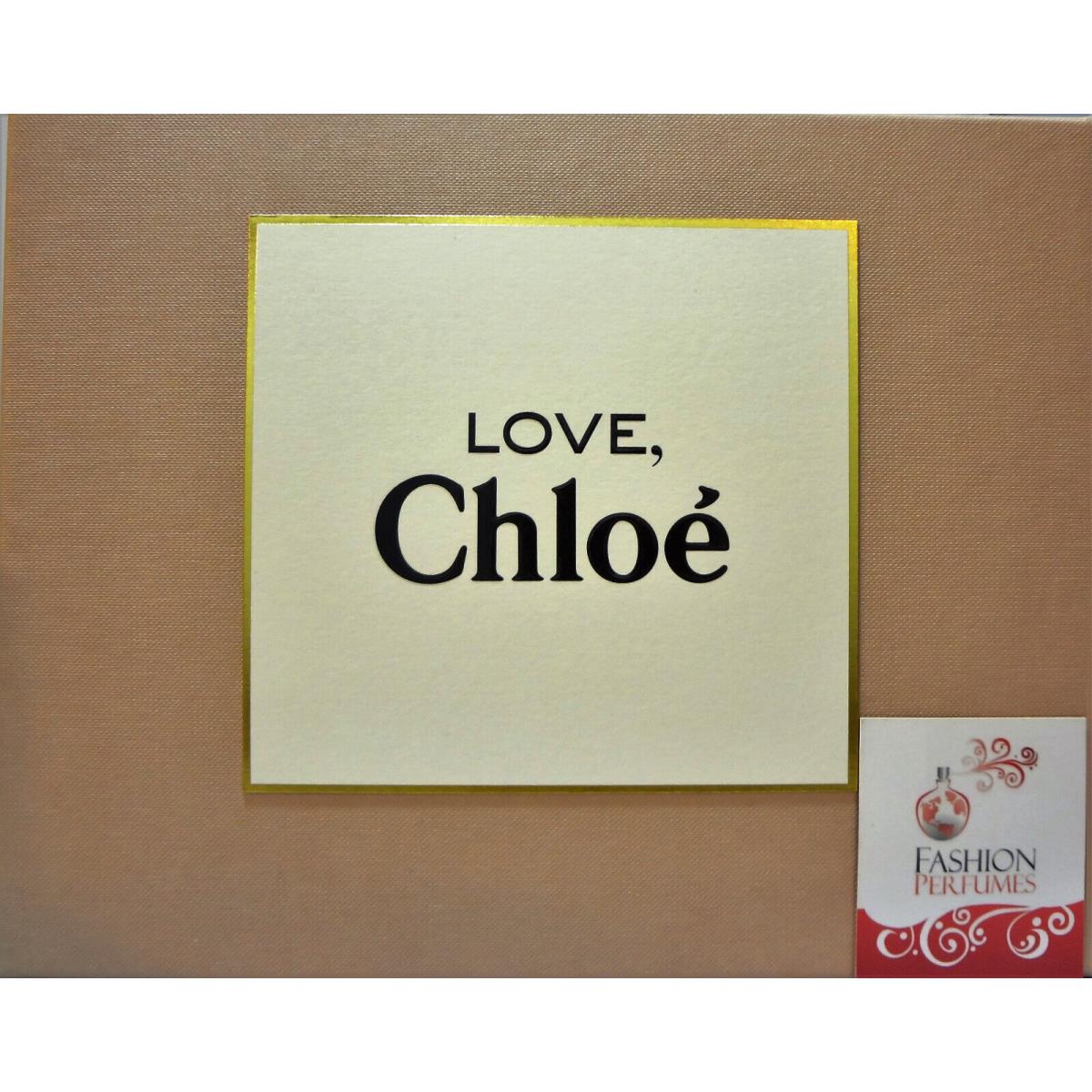 Love Chloe by Chloe 2.5 OZ Edp - 2 Pcs Gift Set - Made IN Monaco Very Htf