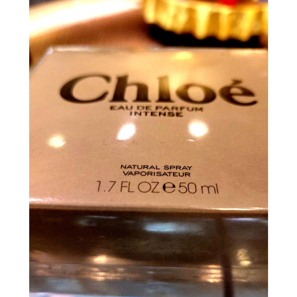 Chloe Intense 1.7oz Eau de Parfum Spray In Retail Box Slight Open Cello