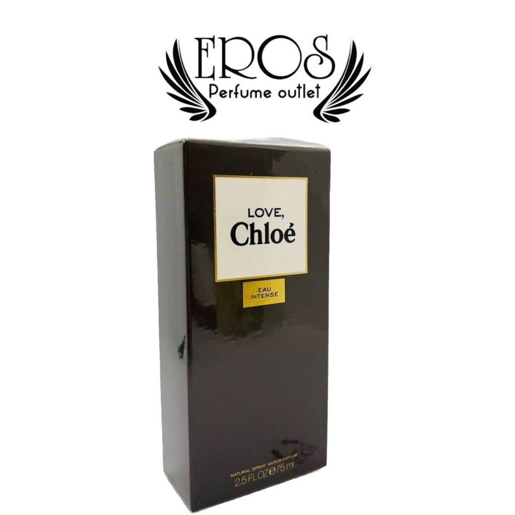 Chloe Love Eau Intense Eau DE Parfum Natural Spray 75 ML/2.5 Fl.oz. Box