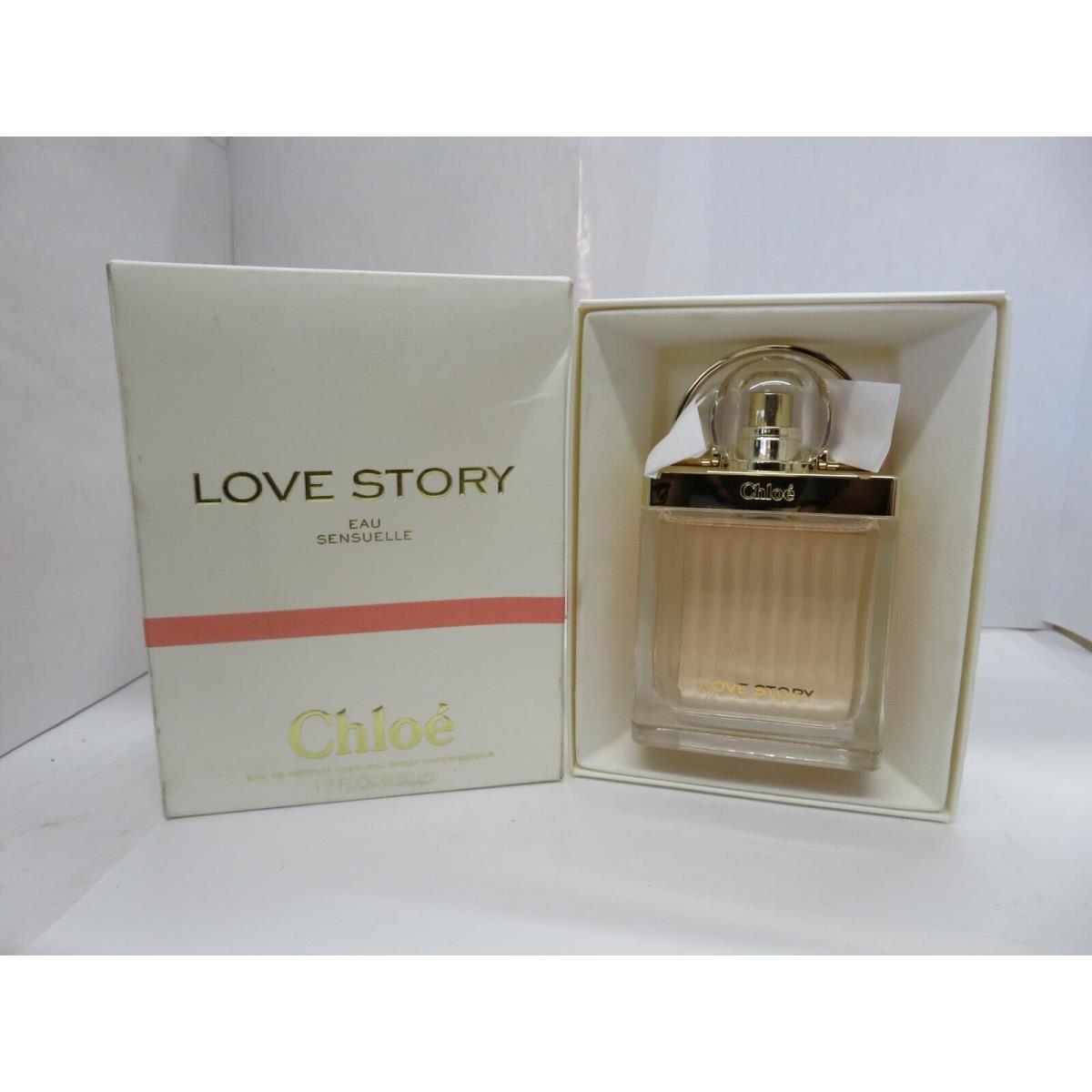 Chloe Love Story Eau Sensuelle 1.7 oz/50 ml Eau DE Parfum Spray Read Descrip