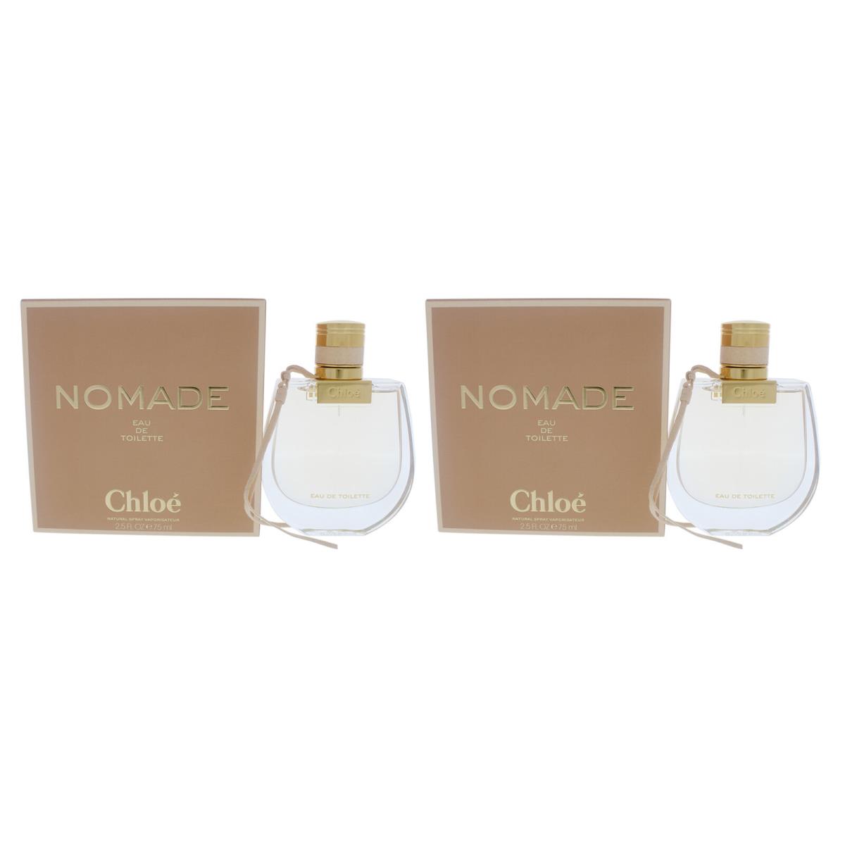 Nomade by Chloe For Women - 2.5 oz Edt Spray - Pack of 2