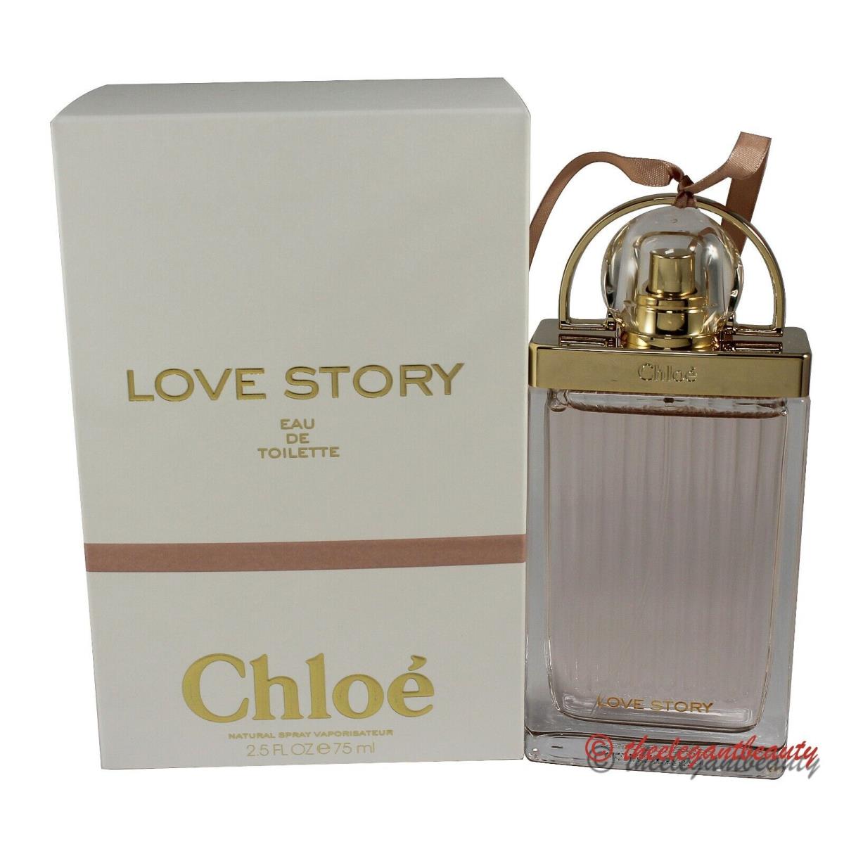 Chloe Love Story By Chloe 2.5 oz/75 ml Edt Spray For Women