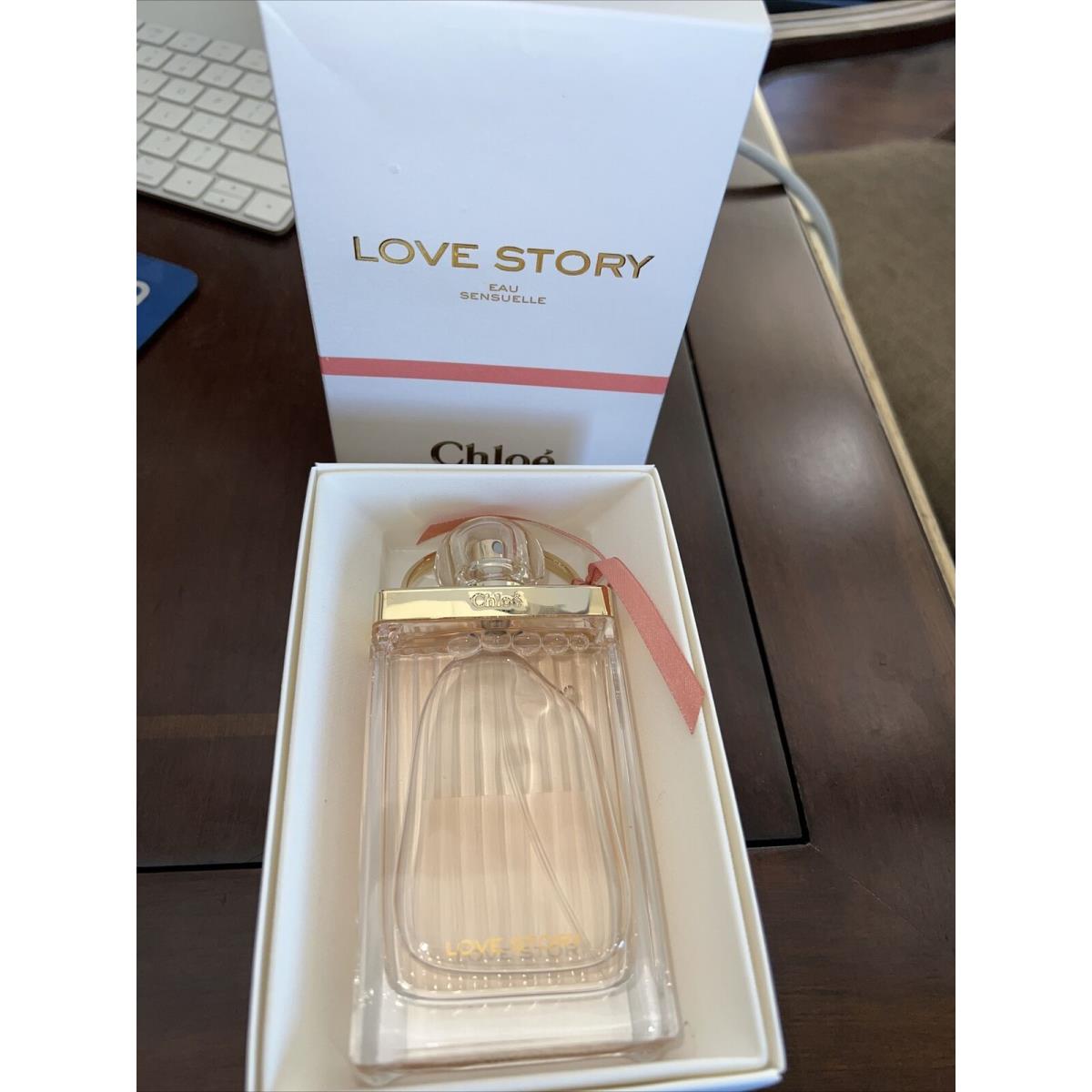 Chloé Chlo Love Story Eau Sensuelle 2.5oz Women`s Eau de Parfum 98% Full