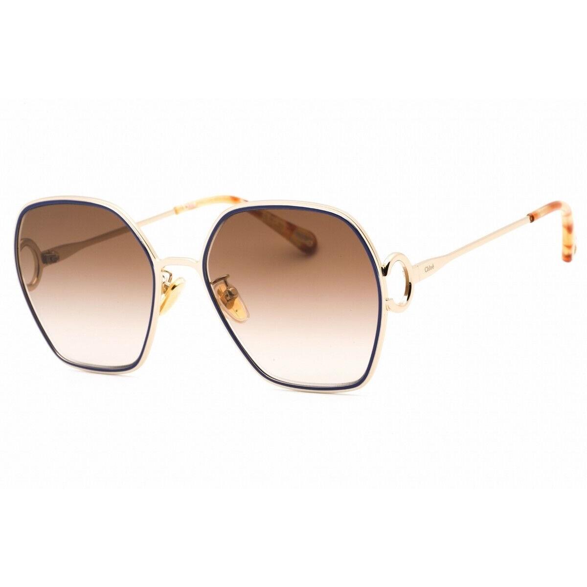 Chloe CH0146S-003-58 Sunglasses Size 58mm 135mm 19mm Gold Women