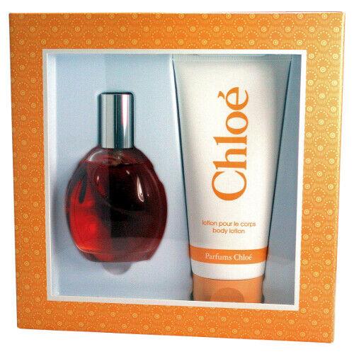 Chloe by Chloe For Women Gift Set: 3.4 oz Edtspray + 6.8 oz Body Lotion