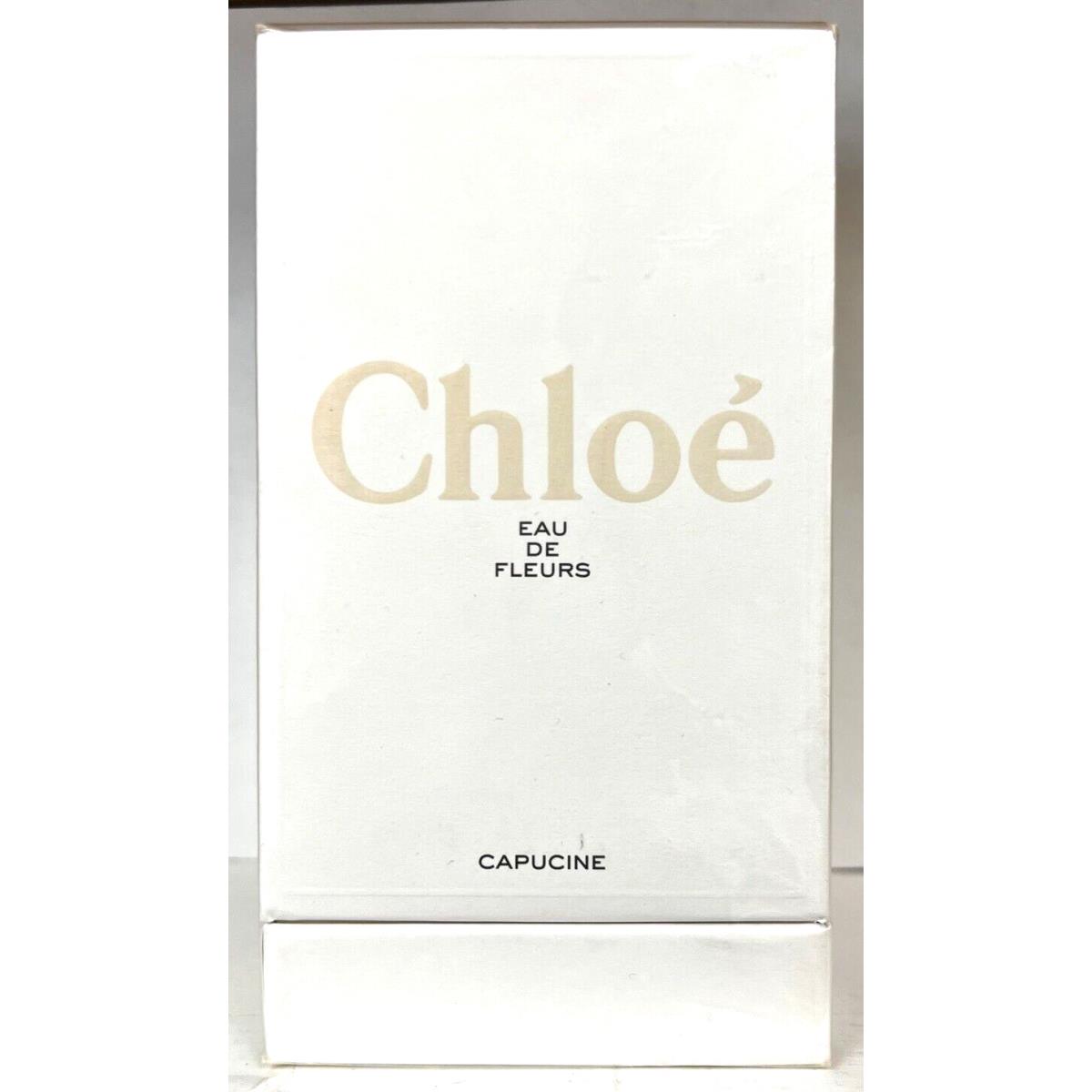 Chloe Eau de Fleurs Capucine 3.4oz/100ml Eau de Toilette Spray