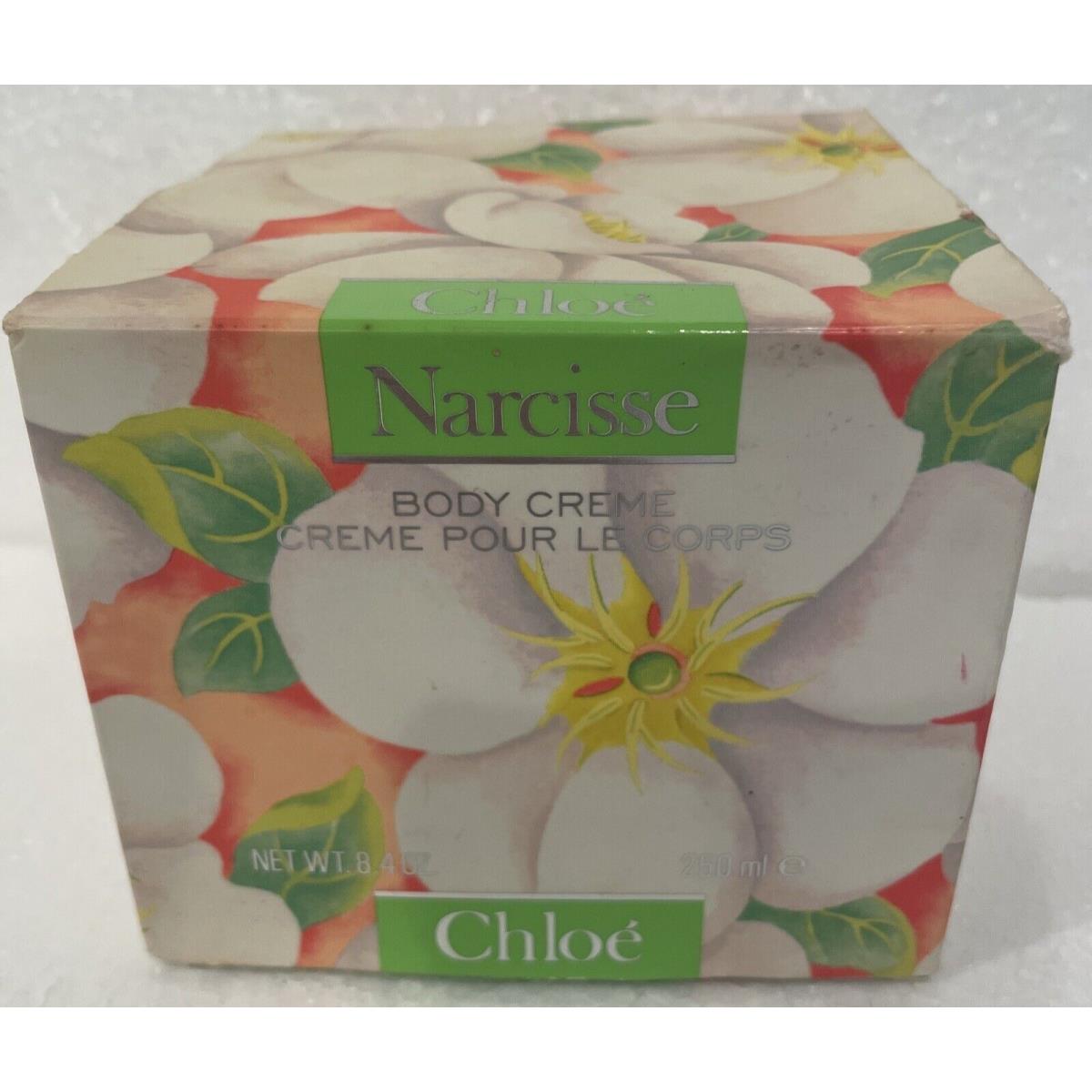 Chloe Narcisse Body Cream Cr me Pour Le Corps 8.4 Oz 250 ML Rare Vintage