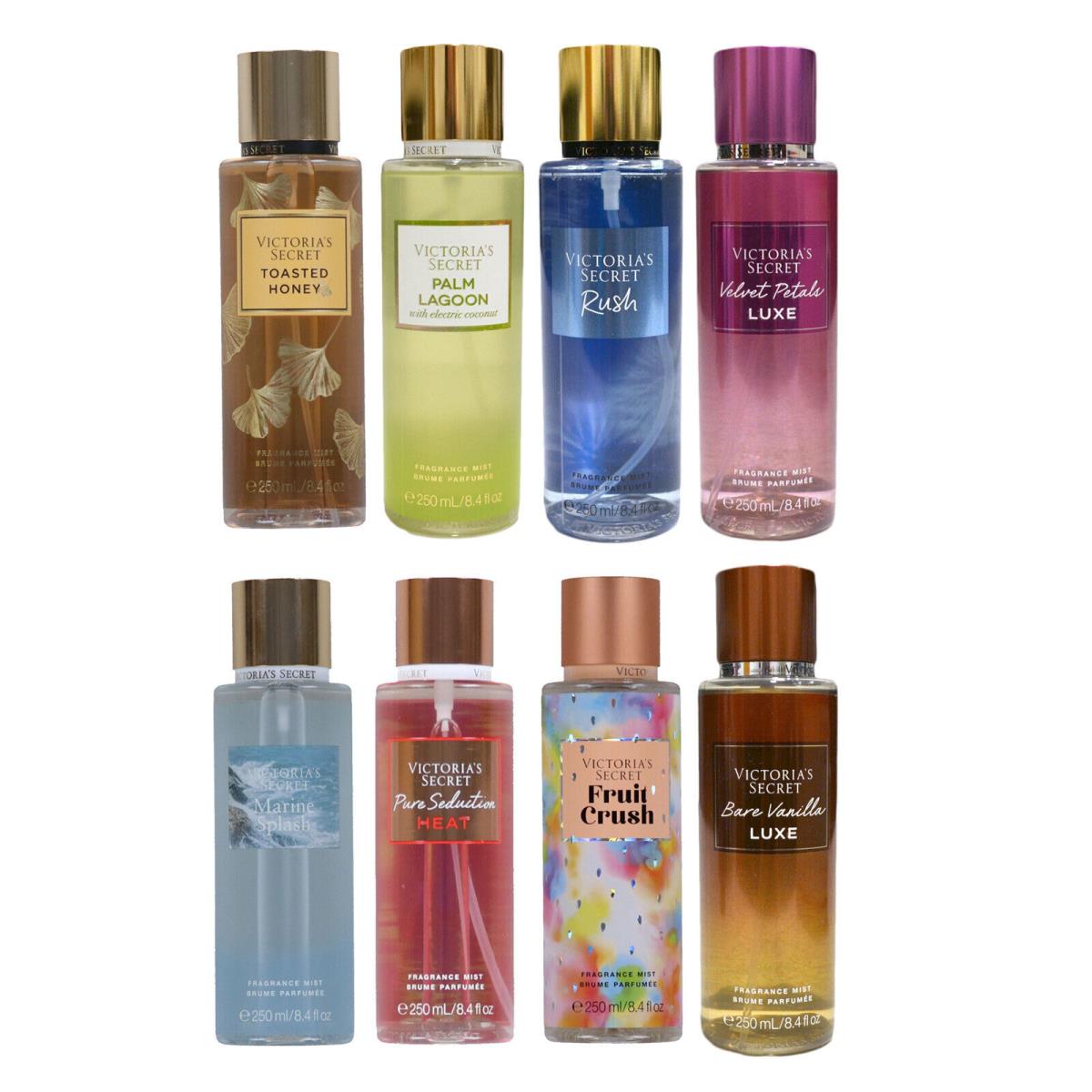 Victoria`s Secret Fragrance Mist Pick 4 Mix Match Lot Fantasies 8.4 Fl Oz