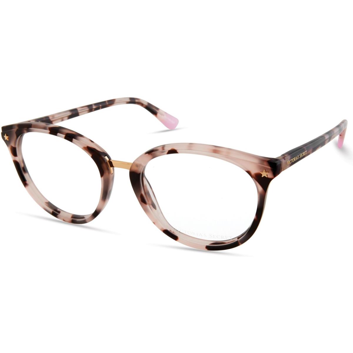 Victoria`s Secret VS5017 Pink Tortoise w Gold Bridge and Gold 055 Eyeglasses