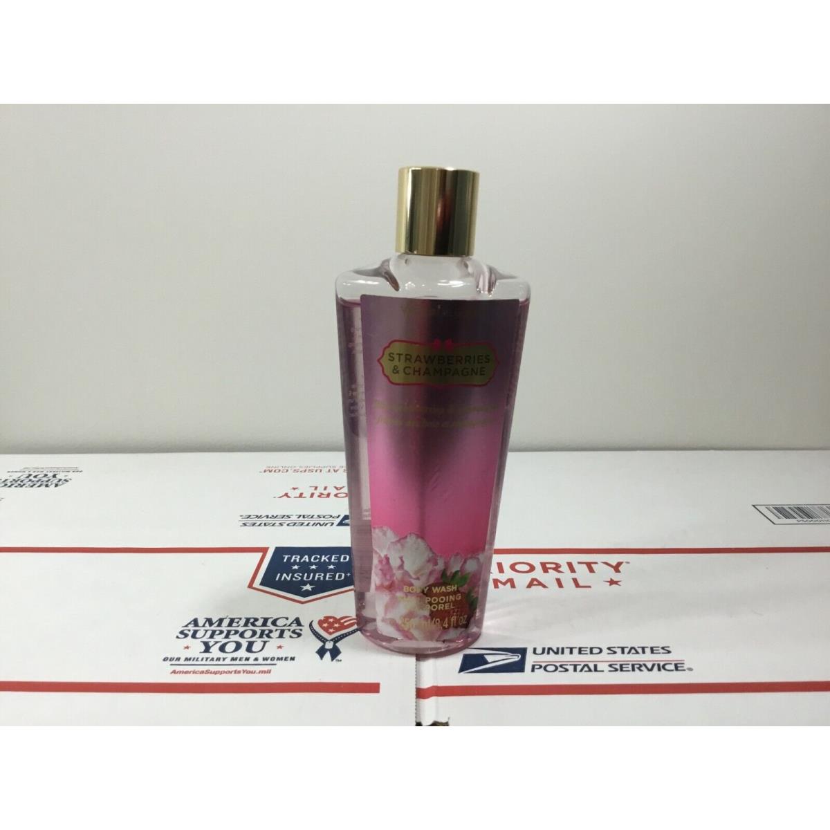 Victoria`s Secret Strawberries Champagne Body Mist Lotion Body Wash Cream Pick BODY WASH