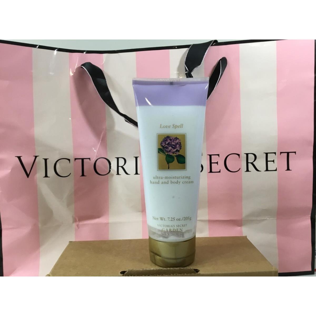 Victoria`s Secret Garden Love Spell Garden Body Mist Cream Hold Hairspray Pick 1 HAND AND BODY CREAM