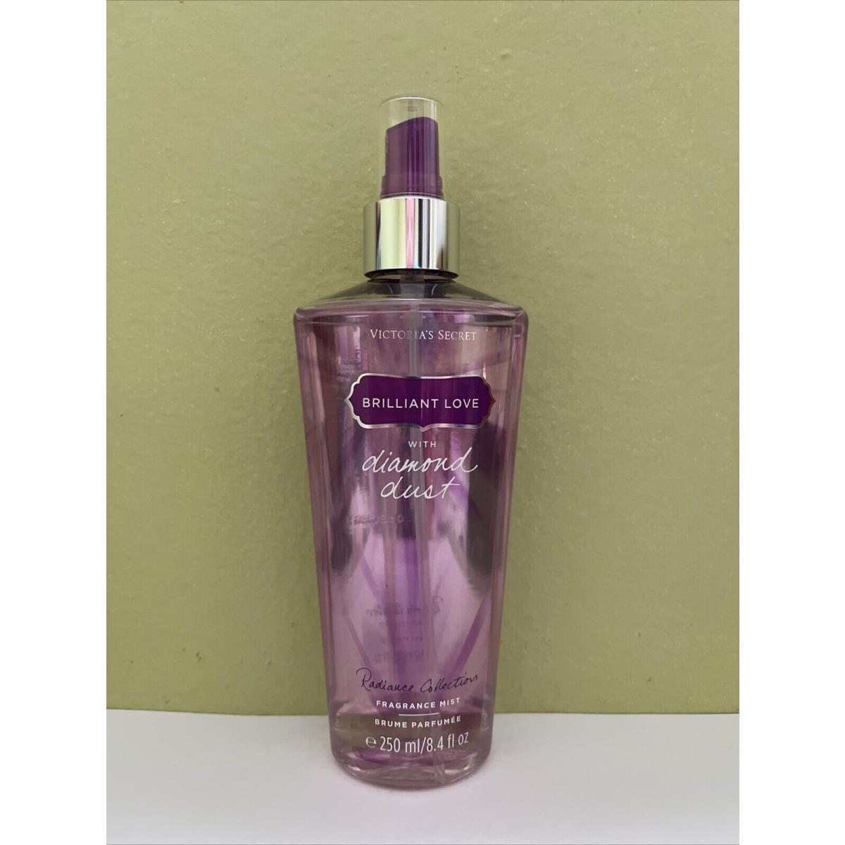 1 Victoria`s Secret Radiance Collection with Diamond Dust Mist 8.4oz u Pick Brilliant Love