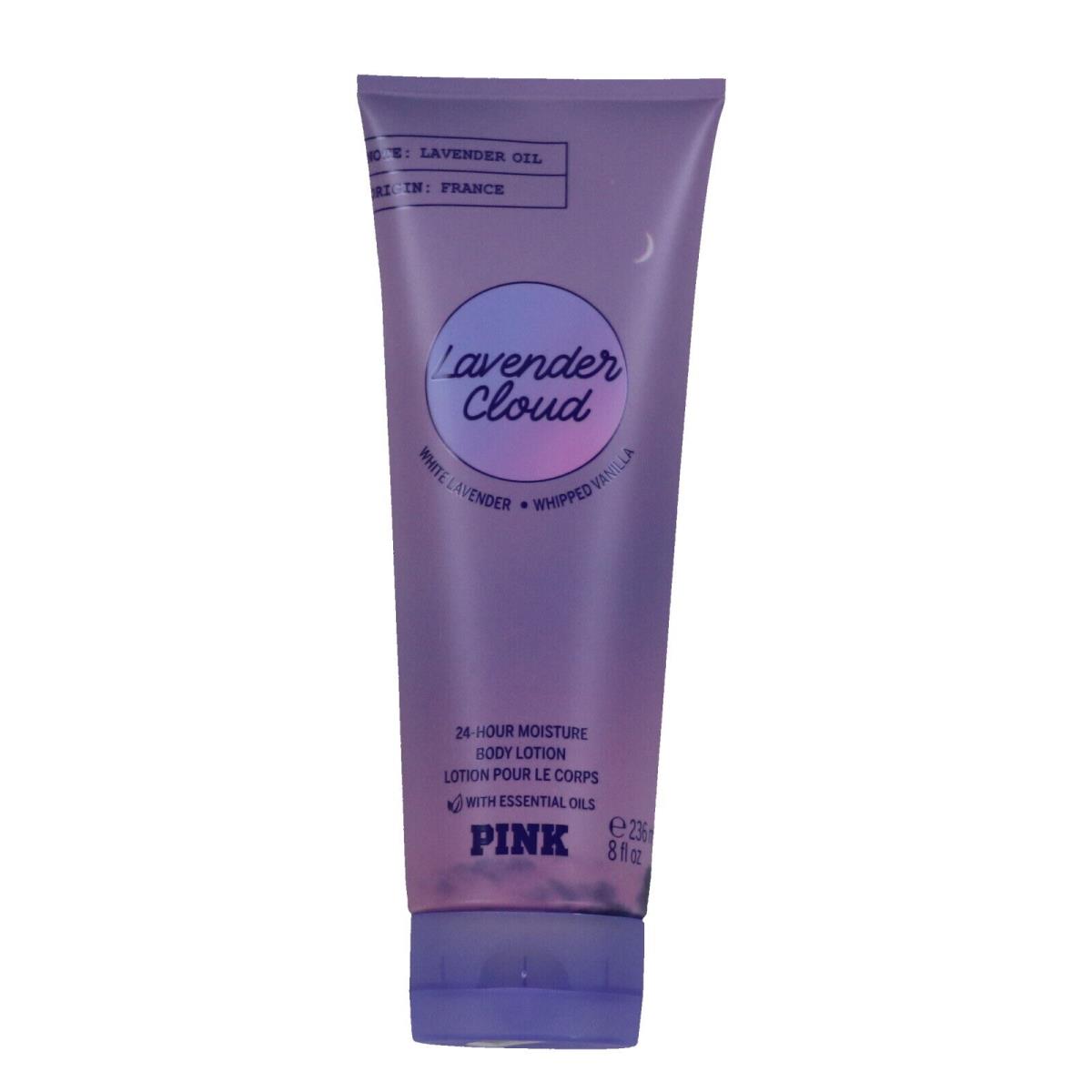 Victoria`s Secret Pink Lotion Lot Of 5 Moisturizing Body 8 Fl Oz Fragrance Cream Lavender Cloud