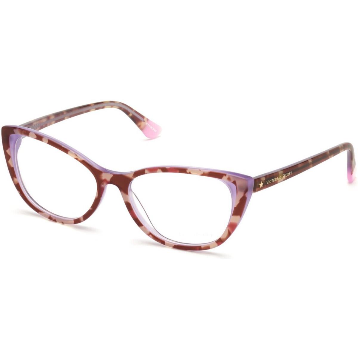 Victoria`s Secret VS5009 Tortoise on Purple w Gold Star on Temple 052 Eyeglasses