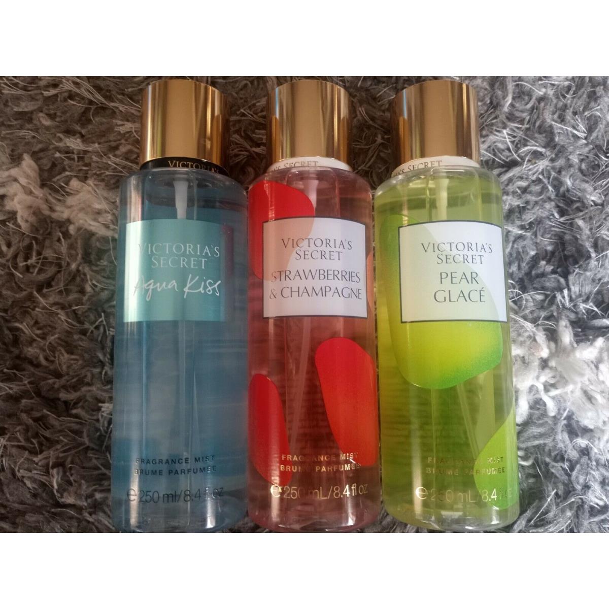 Victoria`s Secret VS 3 Full Sized Mists Fruity/tropical