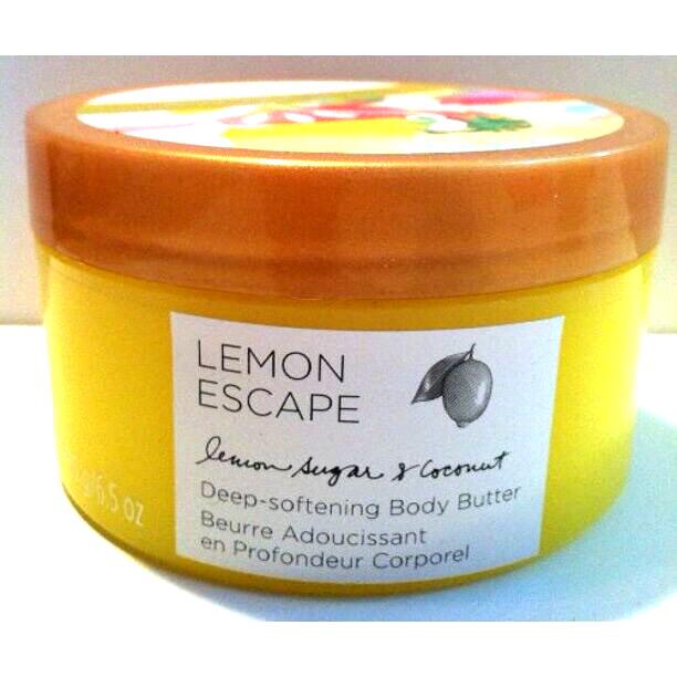 Victorias Secret Lemon Escape Body Butter Lemon Sugar Coconut 6.5 oz