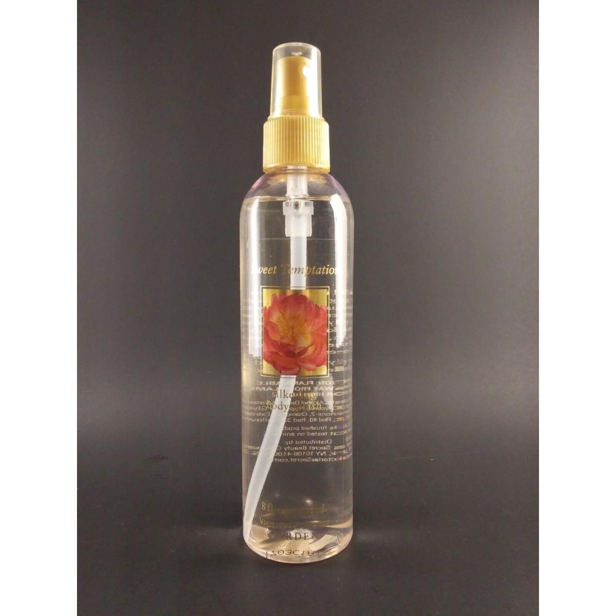 Victoria`s Secret Garden Sweet Temptation Silkening Body Splash 8.0 oz