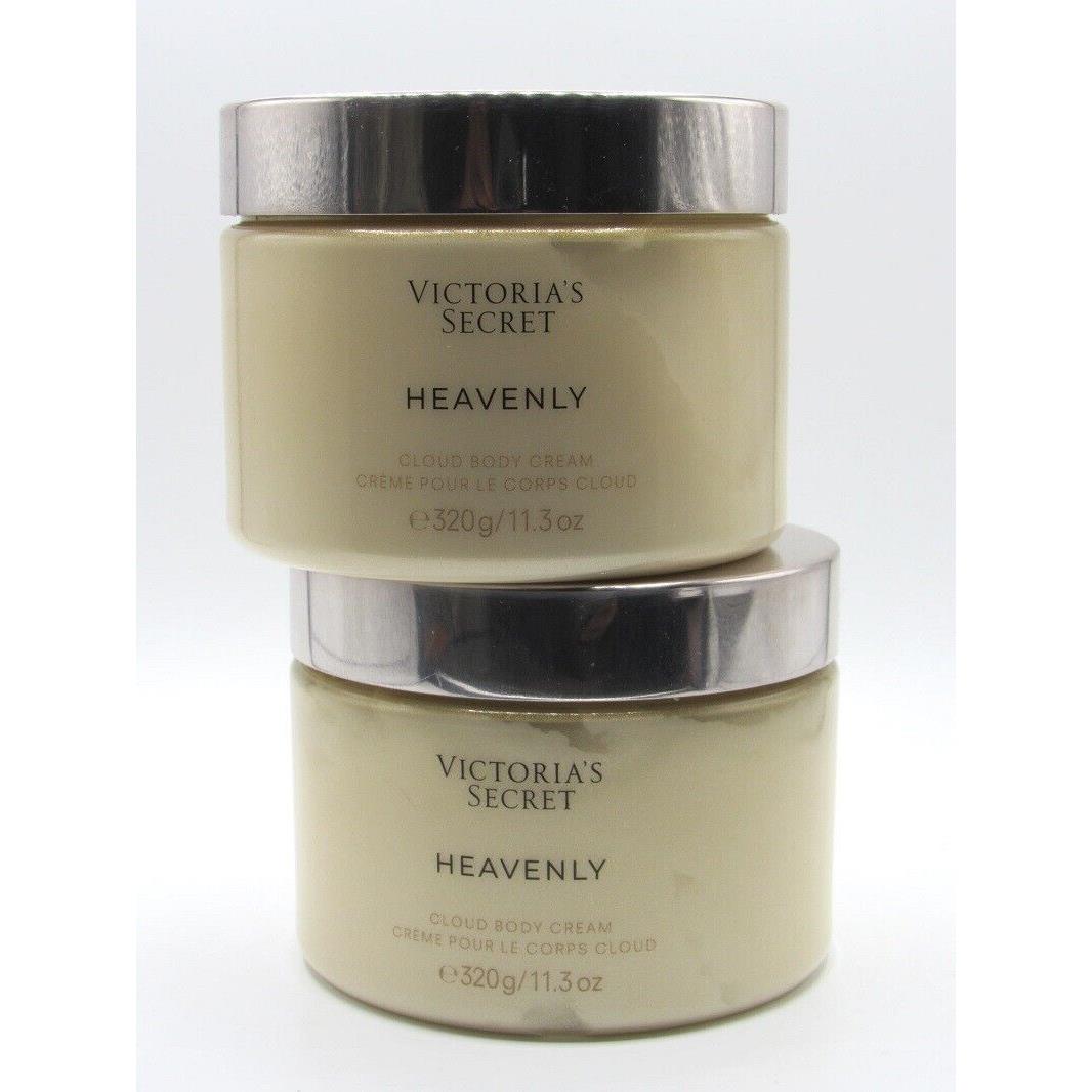 Victoria`s Secret Heavenly Cloud Body Cream 11.3 OZ Lot OF 2 Pcs