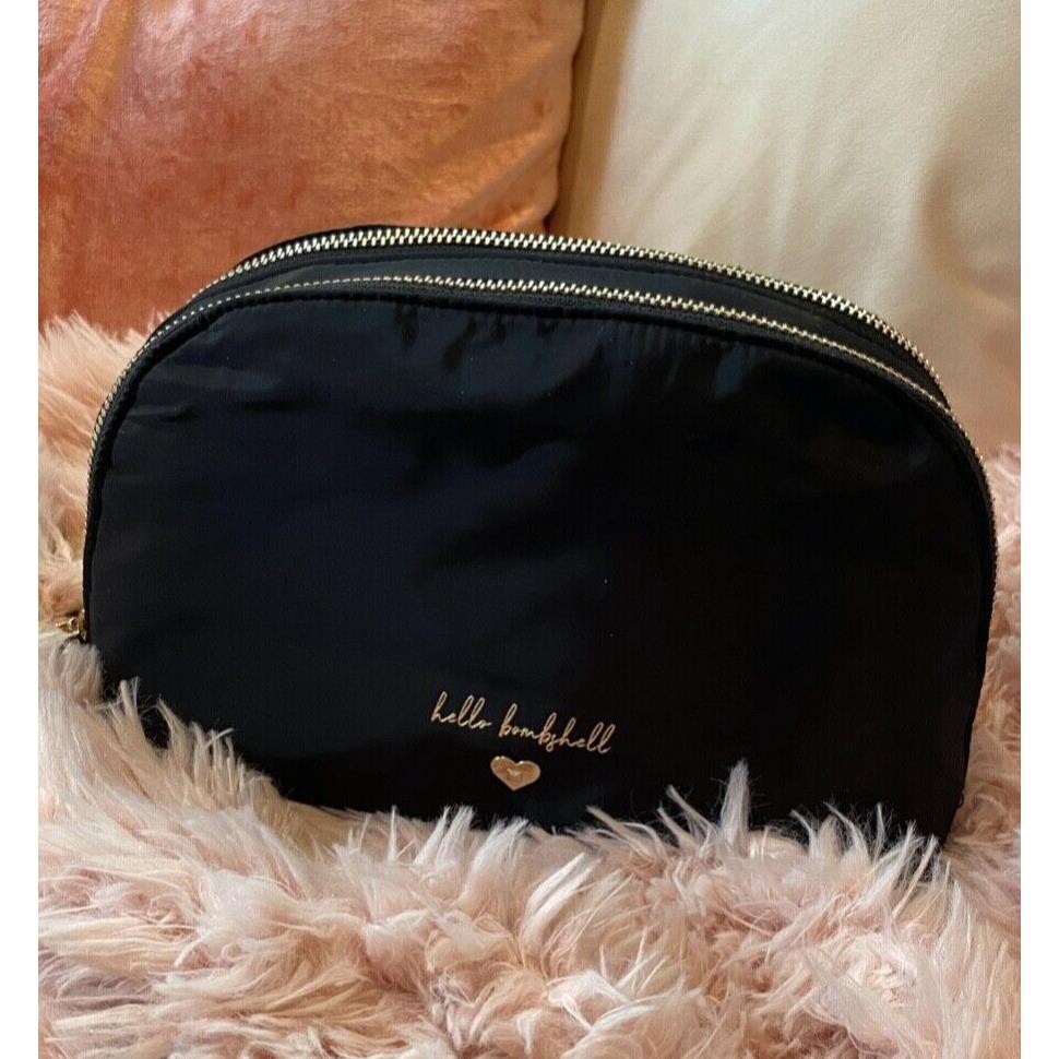 Victoria`s Secret Hello Bombshell Makeup Case Double Zipper