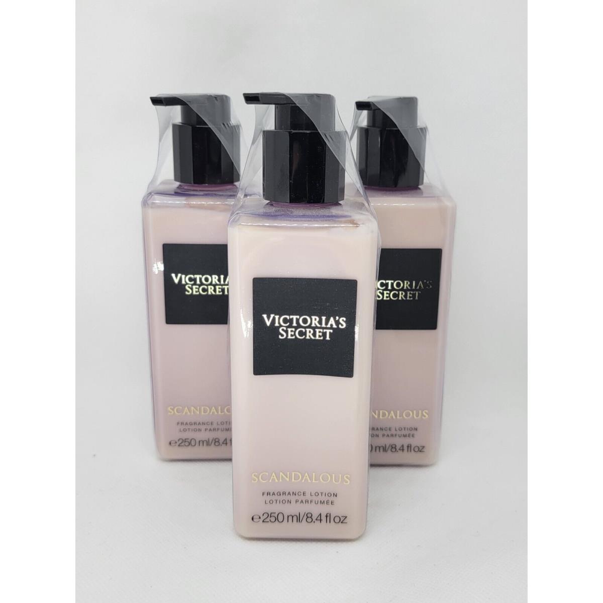 Victoria`s Secret Scandalous Body Lotion x3