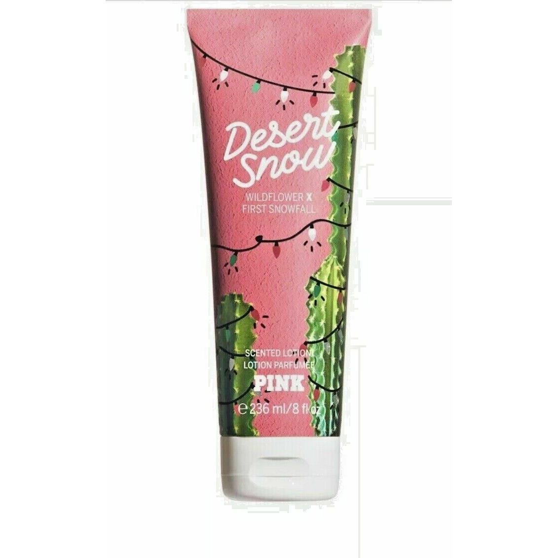 Victorias Secret Limited Edition Pink Desert Snow Body Lotion 8 oz