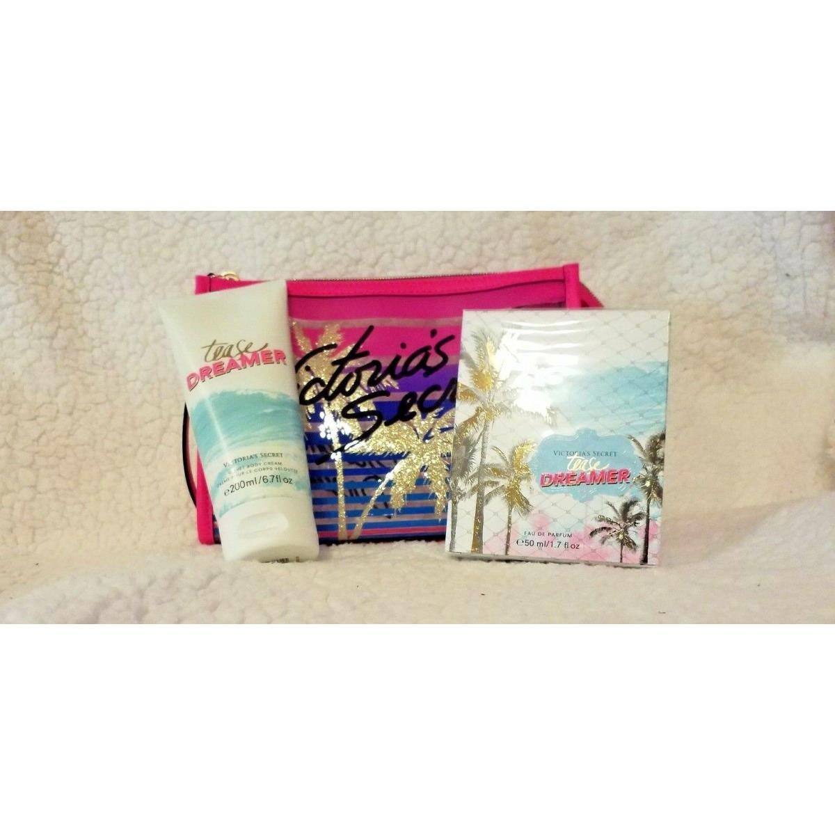 Victoria`s Secret Beauty Beach Day Kit Tease Dreamer Eau de Parfum/cream/bag