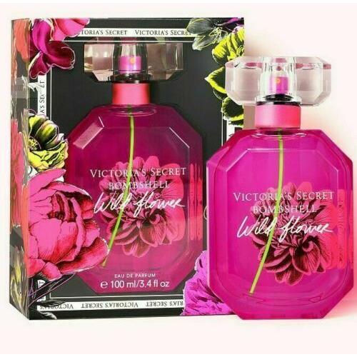 Bombshell Wild Flower Victoria`s Secret Eau De Parfum Spray 3.4 oz Women