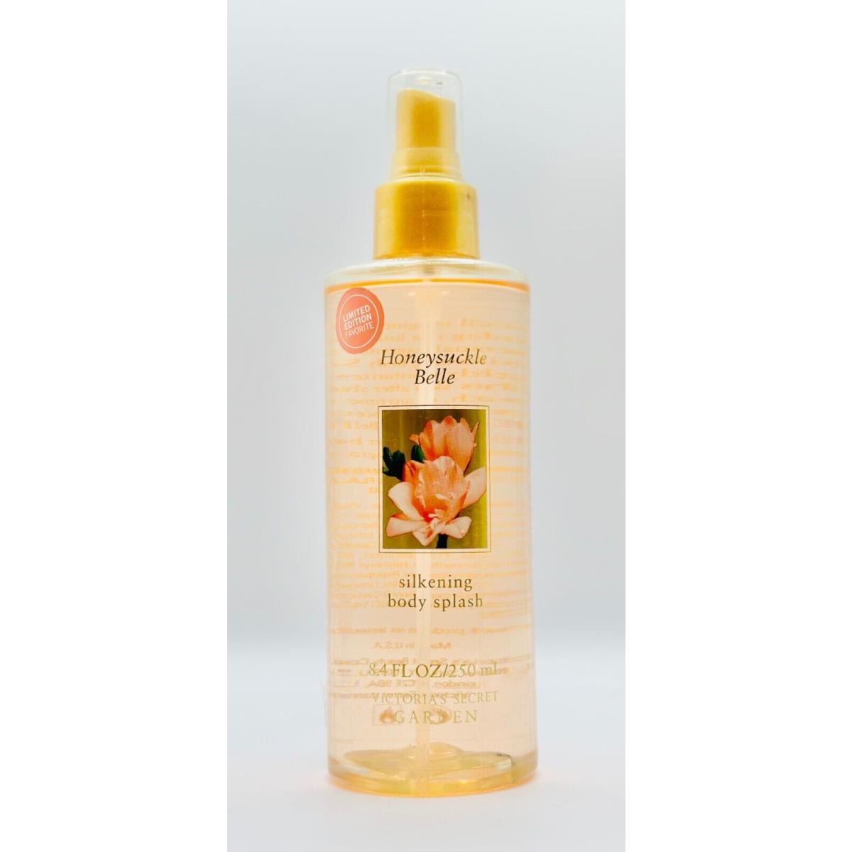 Victoria`s Secret Honeysuckle Belle Silkening Body Mist Splash 8.4oz