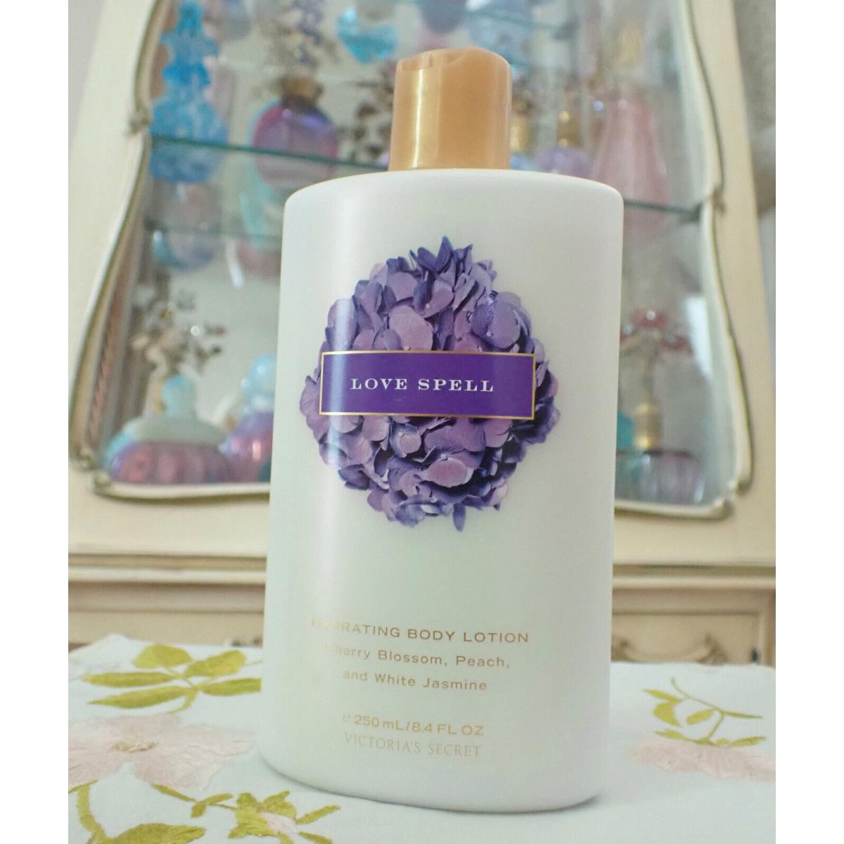 Victoria s Secret Love Spell Hydrating Body Lotion 8.4 Oz 250ml Secret Garden