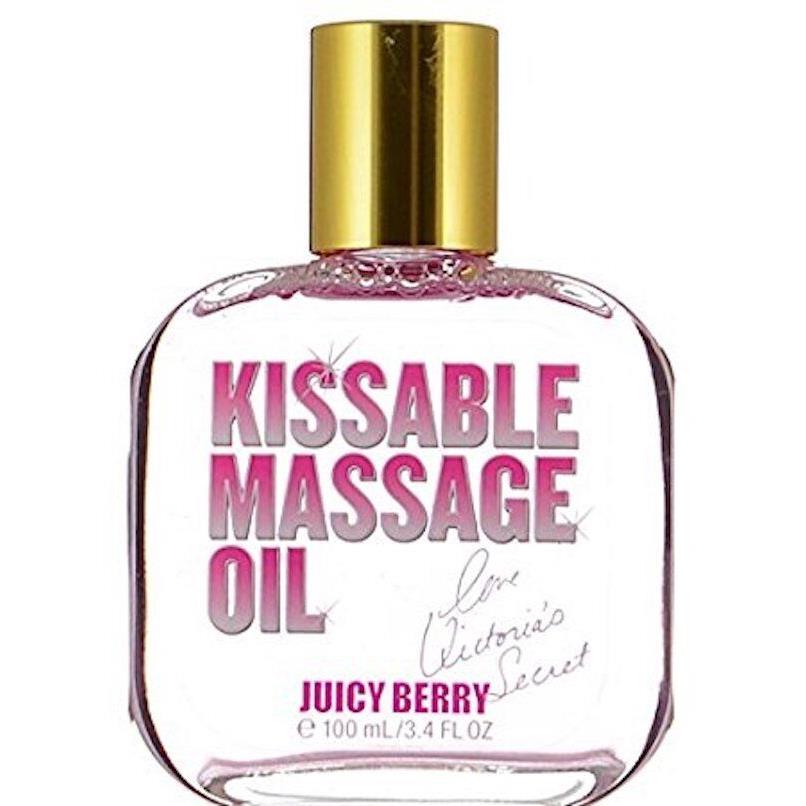 Victorias Secret Juicy Berry Tease For Two Kissable Massage Oil 3.4 oz