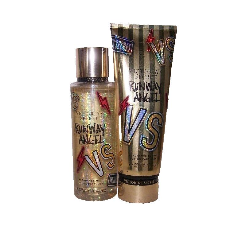 Victoria`s Secret Runway Angel 2 Piece Set - Lotion Mist - Currant Petals