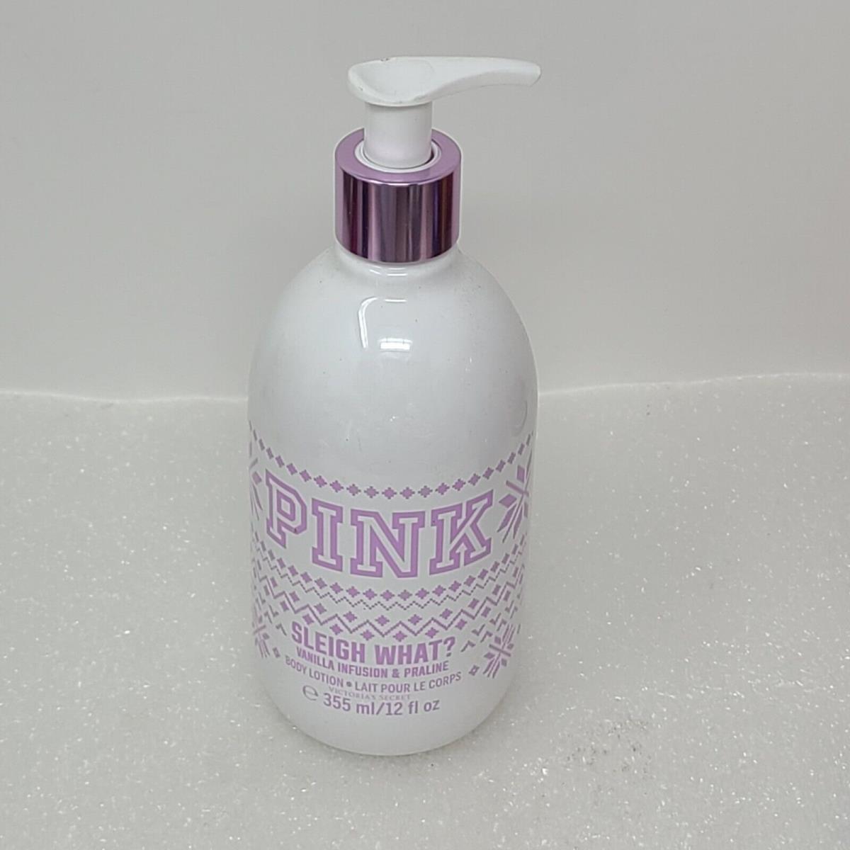 Victoria`s Secret Pink Sleigh What Body Lotion Vanilla Infusion Praline