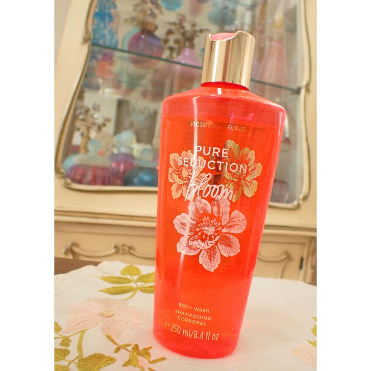 2014 VS Victoria s Secret Pure Seduction Bloom Body Wash Gel 8.4 Oz 250ml Disc