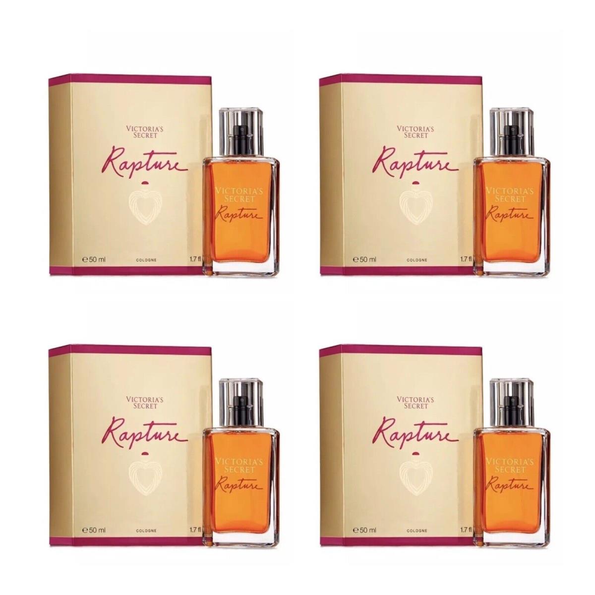 Victoria`s Secret Rapture Eau de Cologne 1.7 Fl.oz. Lot of 4