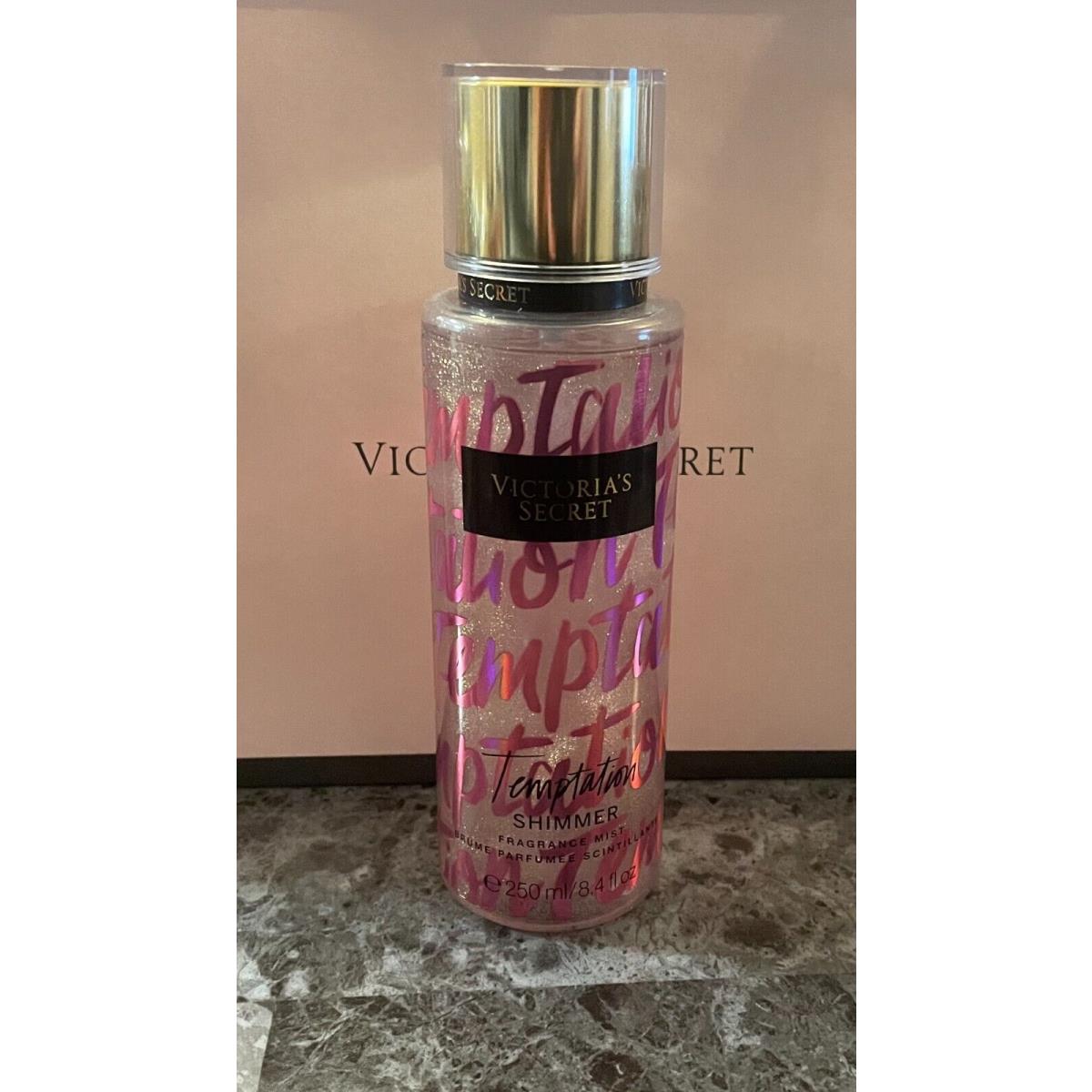 Victoria`s Secret Temptation Shimmer Fragrance Body Mist Spray 8.4 FL OZ