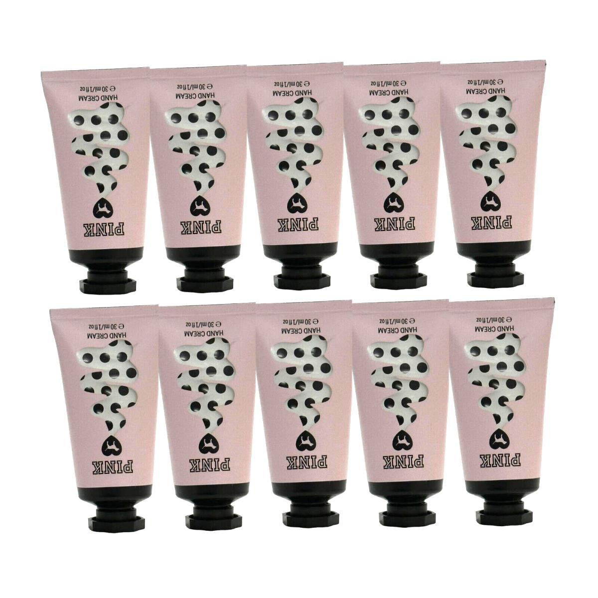 10 Victoria`s Secret Pink Hand Cream Shea Butter Jasmine 1 FL OZ