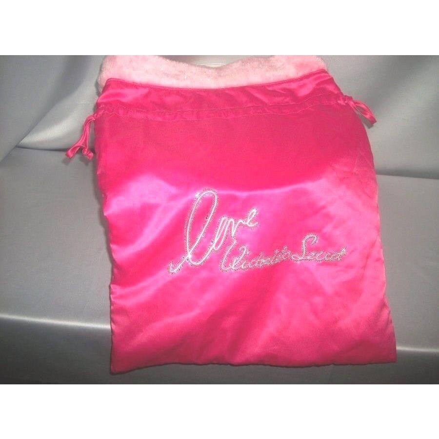 Victorias Secret Large Satin Santa Sack Bag Sexy Little Bling Christmas